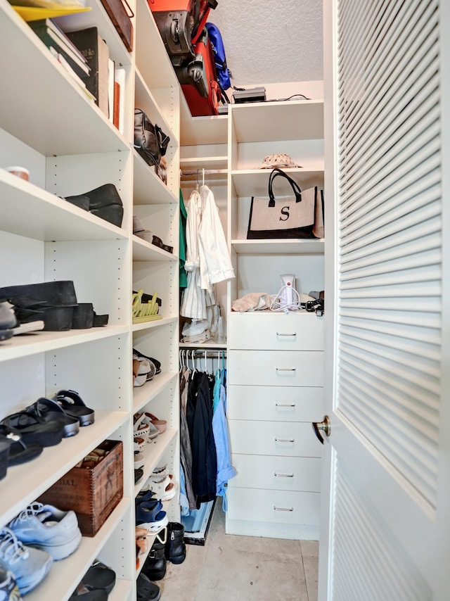 view of spacious closet