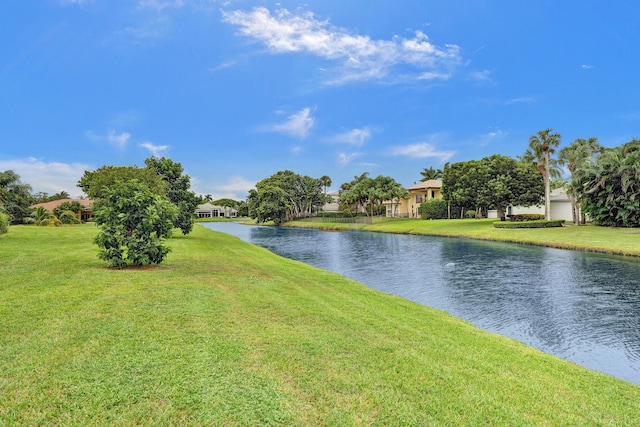 property view of water