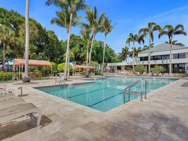 view of swimming pool