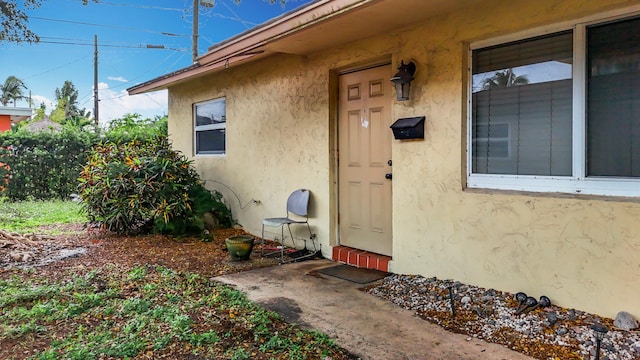 view of property entrance