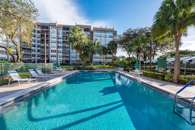 view of swimming pool