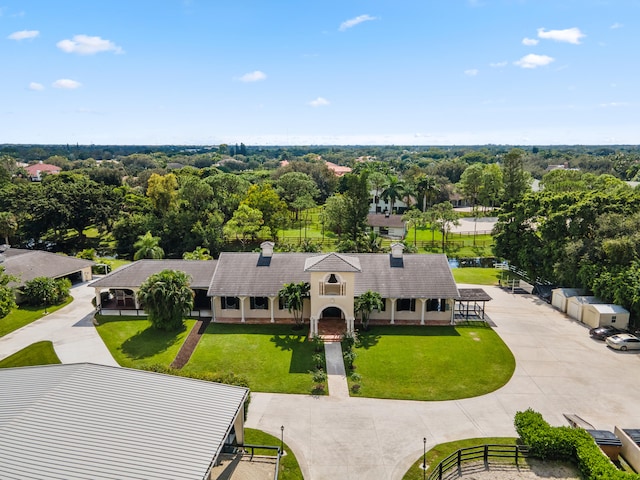 view of stable