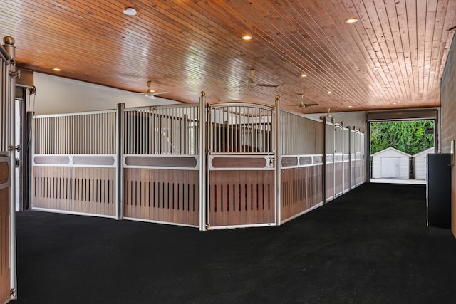 view of stable