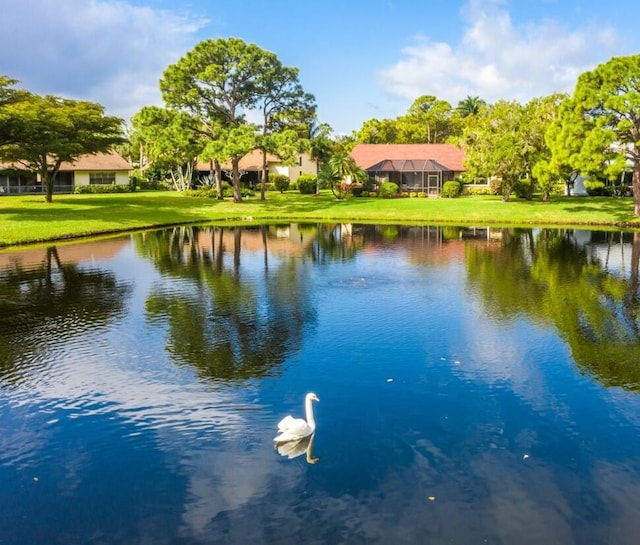 property view of water