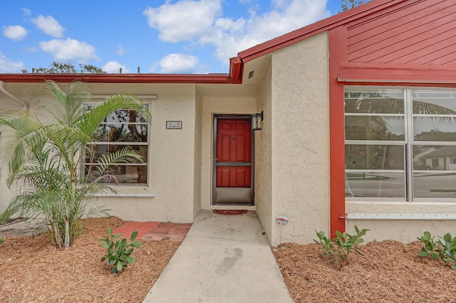 view of property entrance