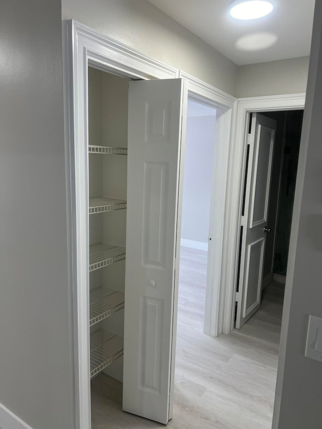 view of closet