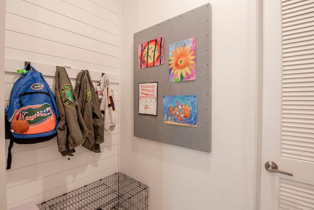 view of mudroom