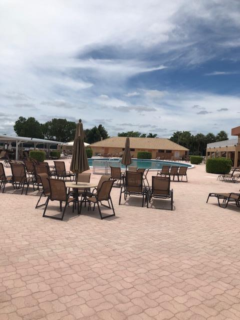 view of patio / terrace with a community pool