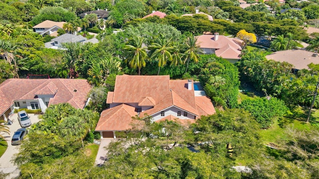 930 N Parkside Cir N, Boca Raton, FL 33486 - drone / aerial view with a residential view