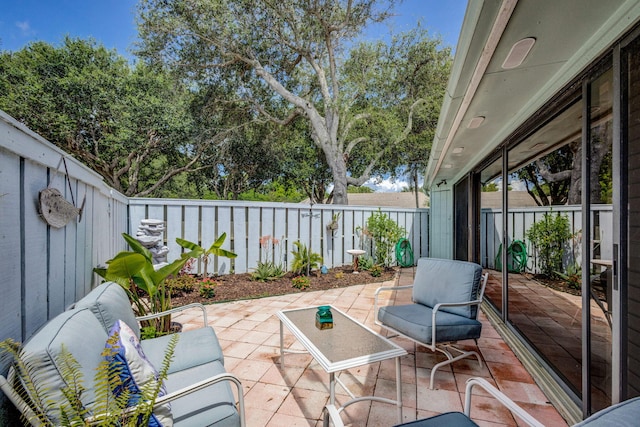 view of patio