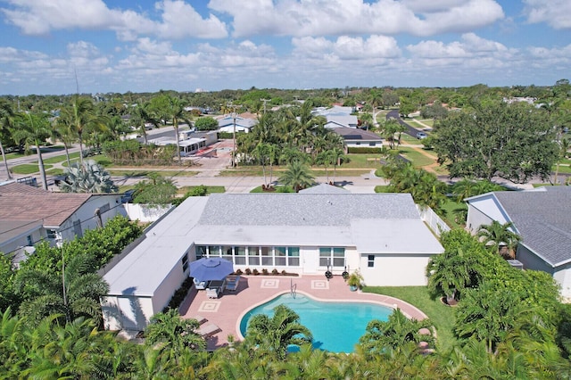 704 Eastwind Dr, North Palm Beach, FL 33408 - drone / aerial view with a residential view