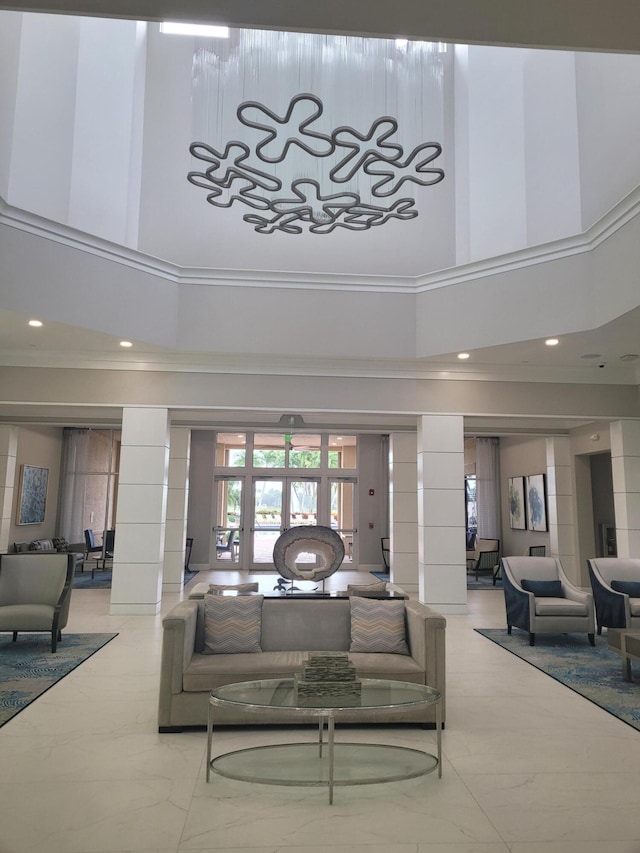 view of building lobby