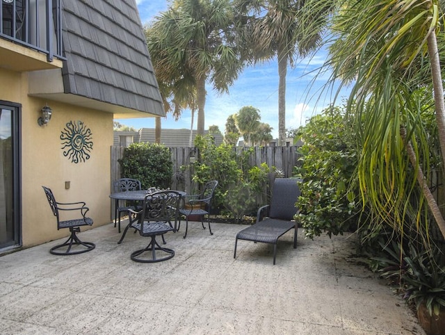 view of patio / terrace