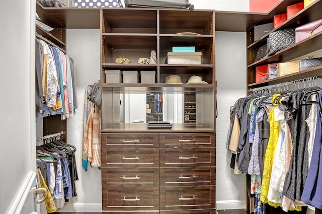 view of spacious closet