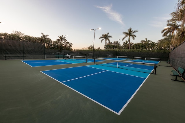 view of sport court