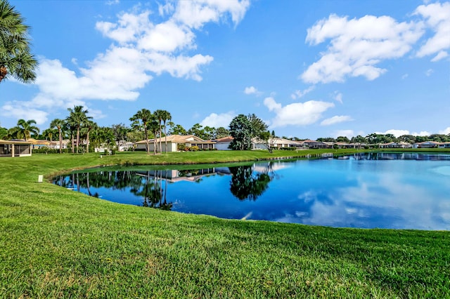 property view of water