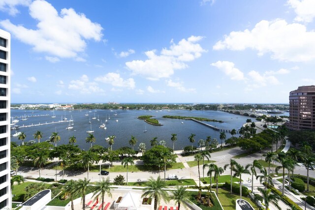 525 S Flagler Dr Unit 14C, West Palm Beach, FL 33401 - water view