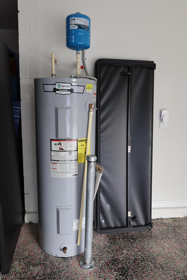 utilities with electric water heater