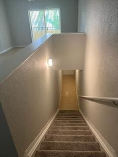 136 SW Peacock Blvd Unit 19-204, Port Saint Lucie, FL 34986 - stairway with brick flooring