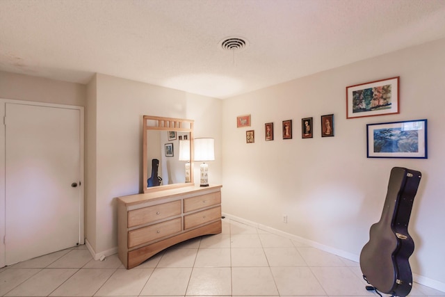 view of tiled bedroom