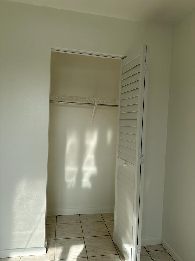 view of closet