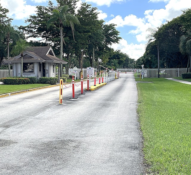 view of street