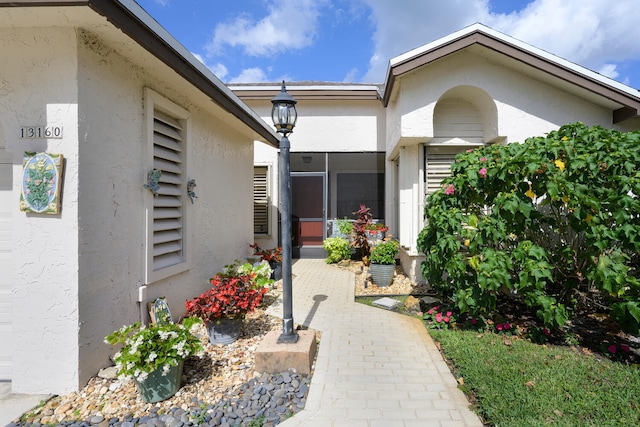 view of entrance to property