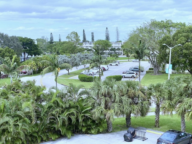 view of home's community featuring a lawn