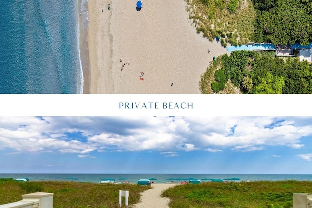 4001 N Ocean Blvd Ph 3, Boca Raton, FL 33431 - drone / aerial view of a large body of water