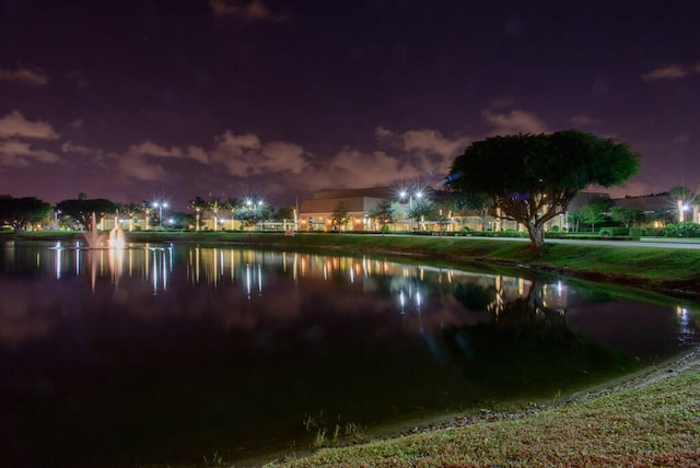 view of water feature