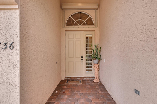 view of property entrance