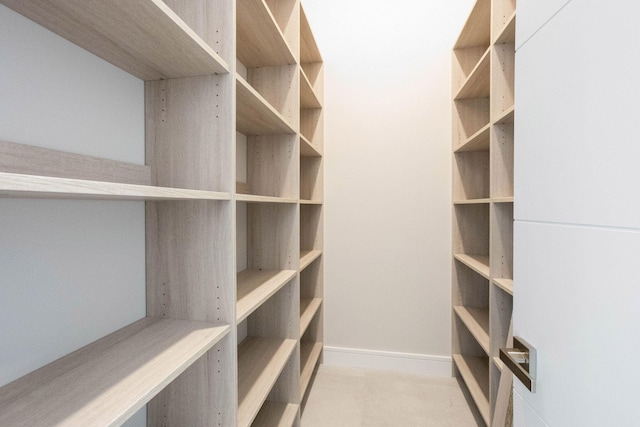 view of pantry