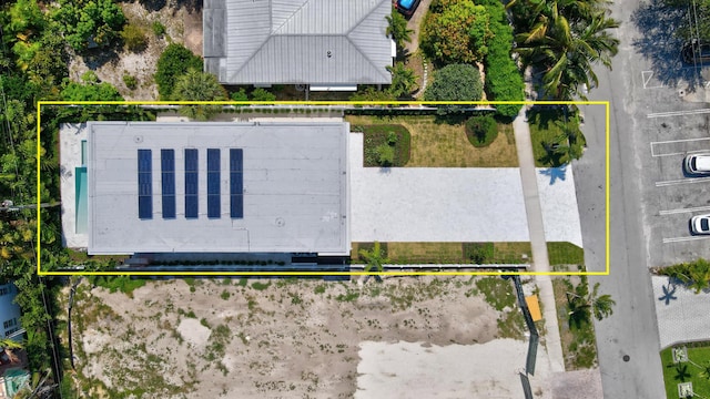 view of property location with property parcel outlined