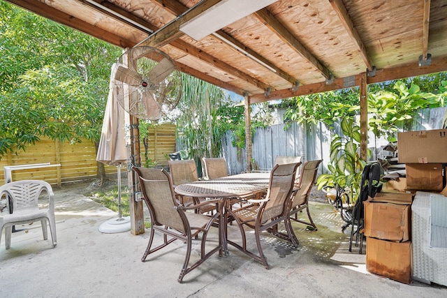 view of patio / terrace