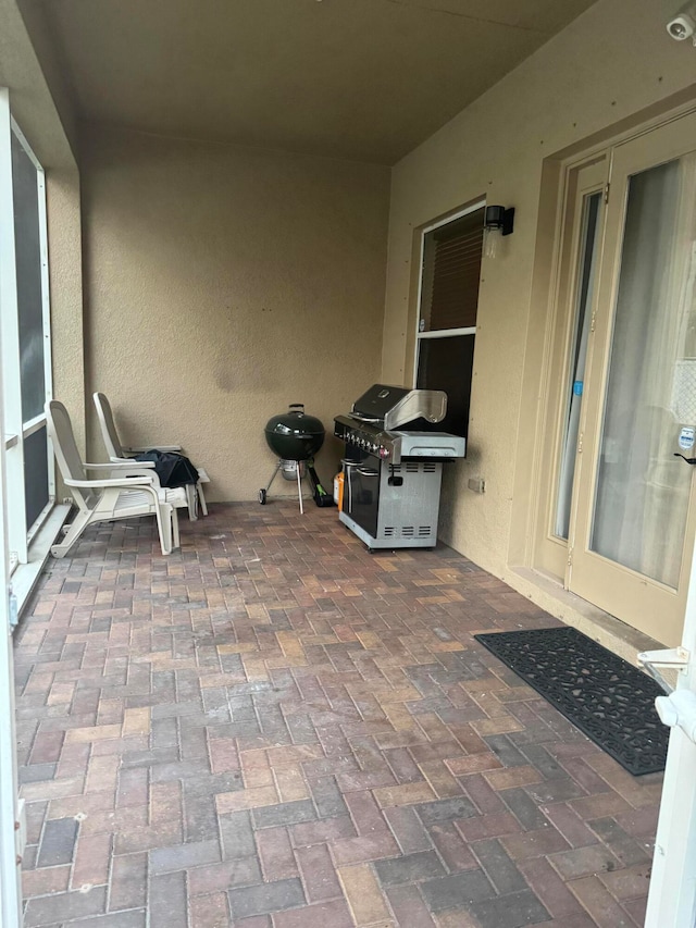 view of patio / terrace featuring area for grilling