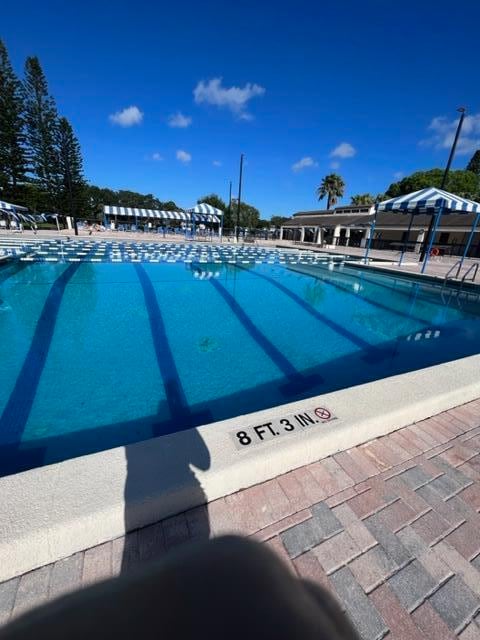 view of pool