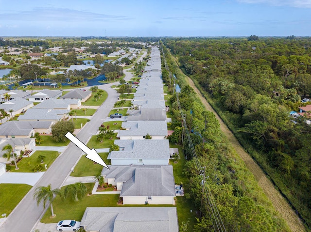 drone / aerial view