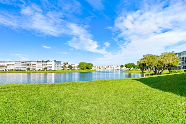 property view of water