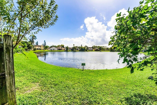 property view of water