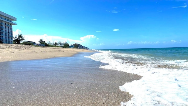 10980 S Ocean Dr Unit 714, Jensen Beach, FL 34957 - water view featuring local beach