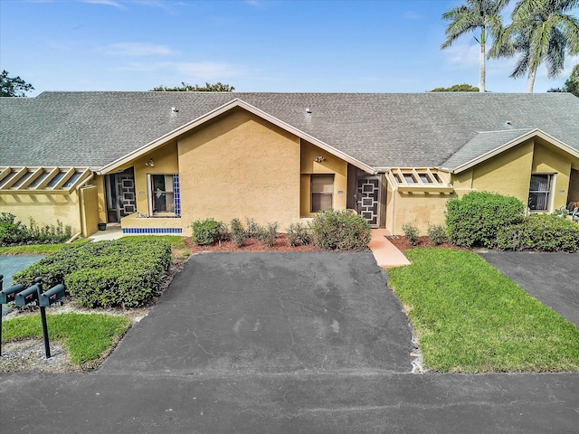 view of ranch-style house