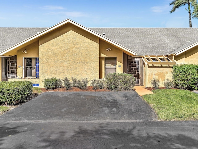 view of ranch-style house