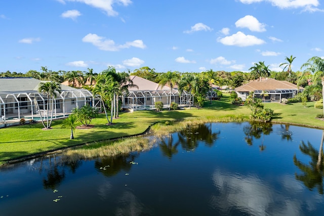 8037 SE Woodlake Ln, Hobe Sound, FL 33455 - view of water feature featuring a residential view