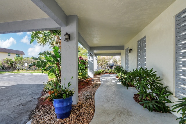 view of patio