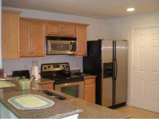 kitchen featuring appliances with stainless steel finishes