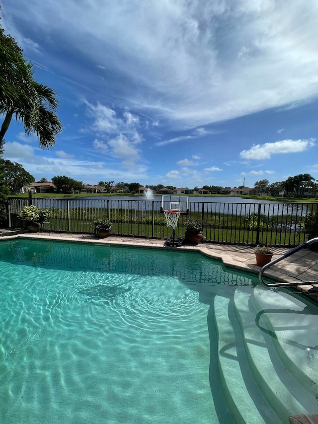 view of pool