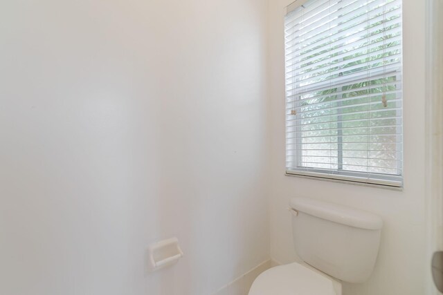 bathroom with toilet