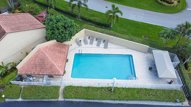 aerial view