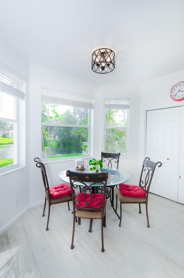 view of dining room