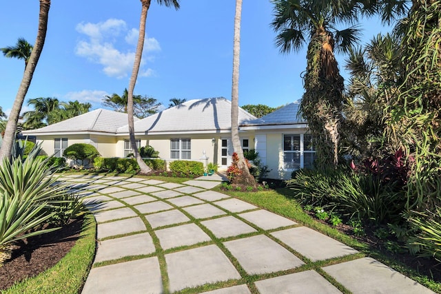 view of ranch-style home